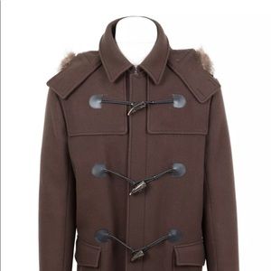 Salvatore Ferragamo Winter Parka Jacket Racoon Fur